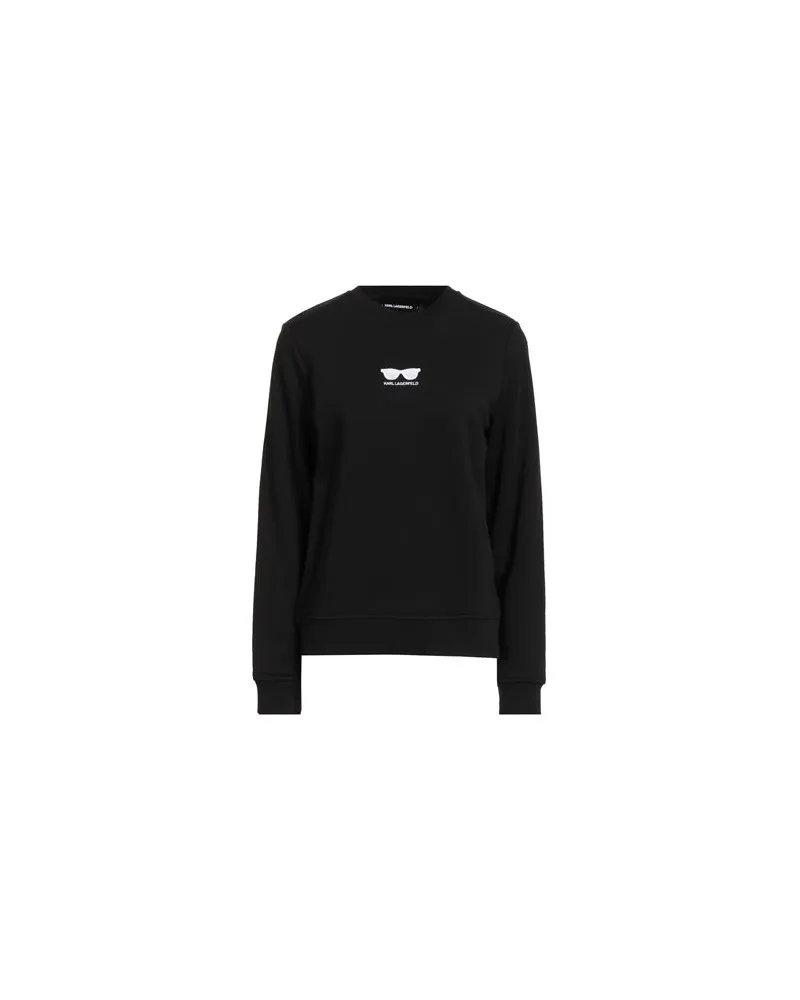 Karl Lagerfeld TOPS - Sweatshirtsauf YOOX.COM Schwarz