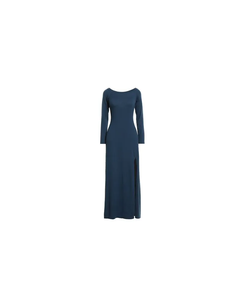 Canessa KLEIDER - Maxi-Kleiderauf YOOX.COM Marineblau