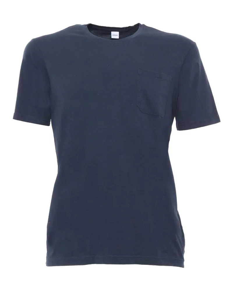 ASPESI T-shirts Blau