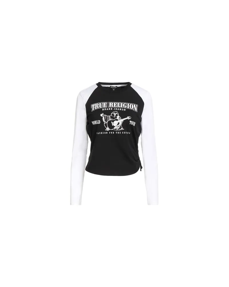 True Religion TOPS - T-shirtsauf YOOX.COM Schwarz