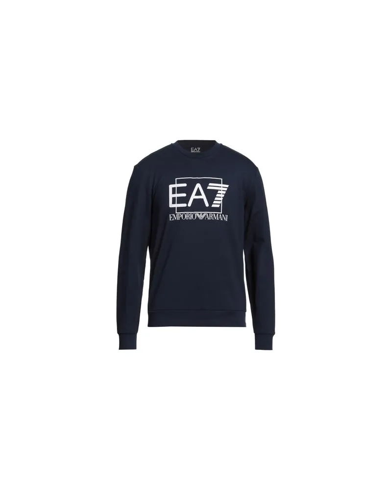 EA7 TOPS - Sweatshirtsauf YOOX.COM Marineblau
