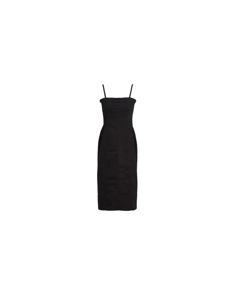 Calvin Klein KLEIDER - Midi-Kleiderauf YOOX.COM Schwarz