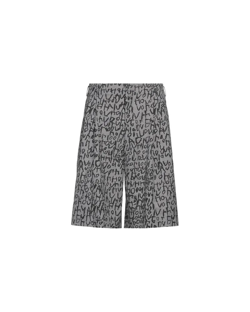 Comme des Garçons HOMME PLUS - HOSEN & RÖCKE - Shorts & Bermudashortsauf YOOX.COM Schwarz