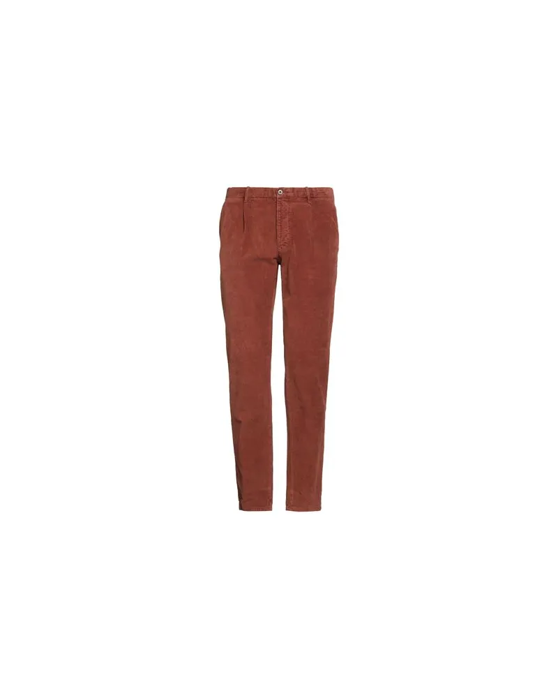 Incotex SLACKS BY SLOWEAR - HOSEN & RÖCKE - Hosenauf YOOX.COM Rostrot