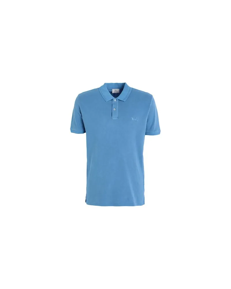 Woolrich TOPS - Poloshirtsauf YOOX.COM Hellblau