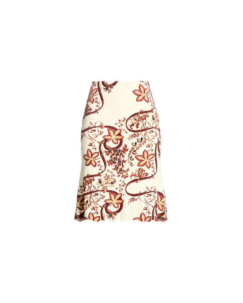 Roberto Cavalli HOSEN & RÖCKE - Midi-Röckeauf YOOX.COM Cremeweiß