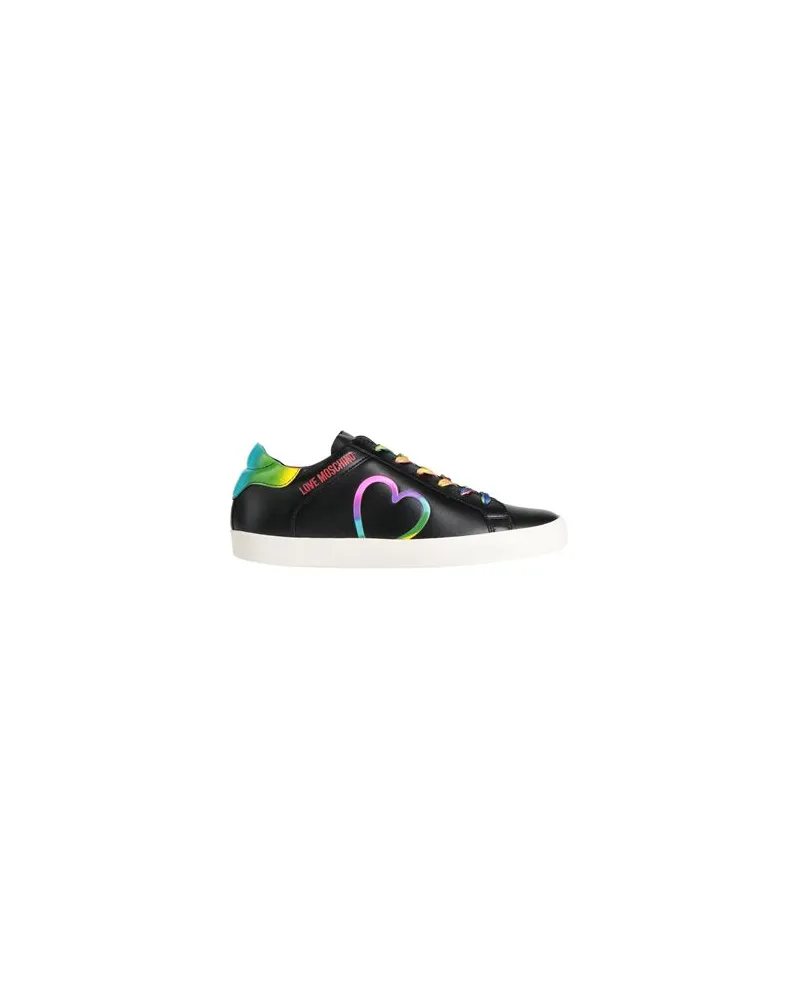 Moschino SCHUHE - Sneakersauf YOOX.COM Schwarz