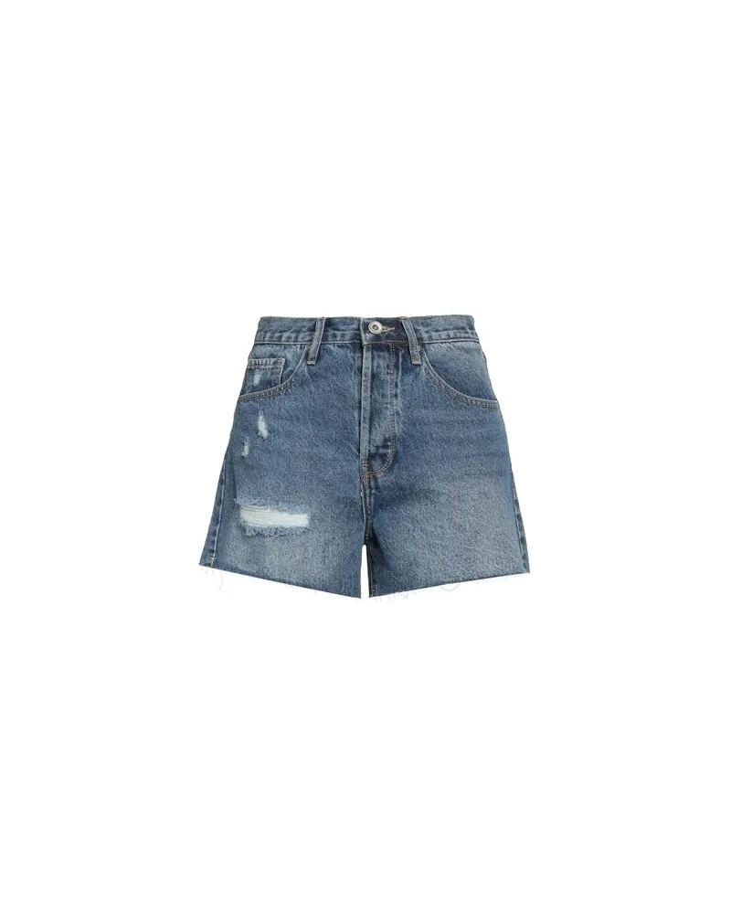 Le Volière HOSEN & RÖCKE - Jeansshortsauf YOOX.COM Blau