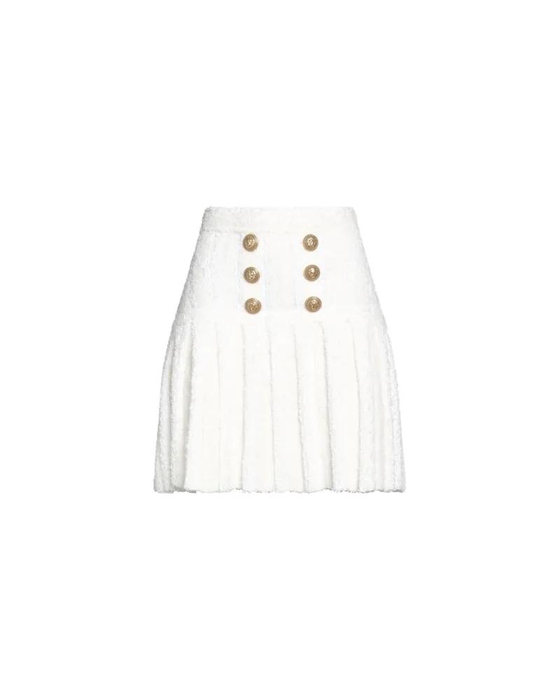 Balmain HOSEN & RÖCKE - Miniröckeauf YOOX.COM Weiß