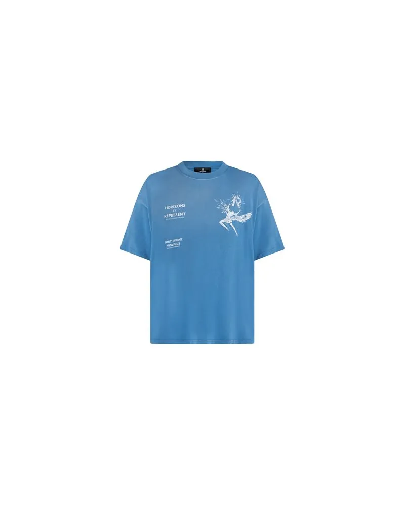 REPRESENT TOPS - T-shirtsauf YOOX.COM Blau