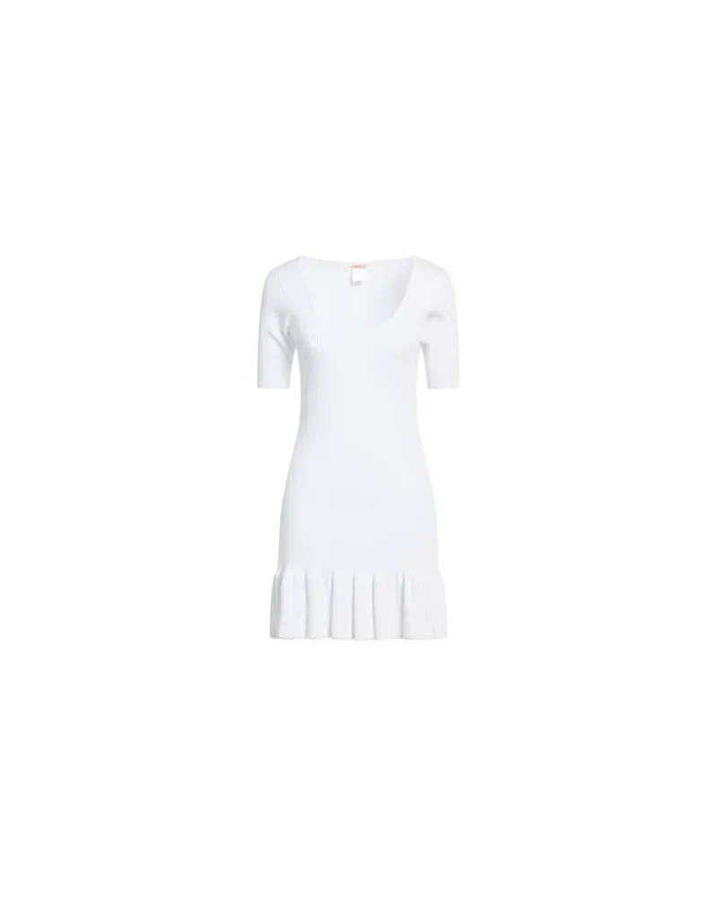 KONTATTO KLEIDER - Mini-Kleiderauf YOOX.COM Weiß