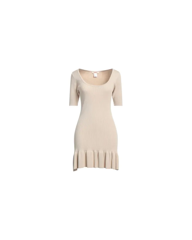 KONTATTO KLEIDER - Mini-Kleiderauf YOOX.COM Beige