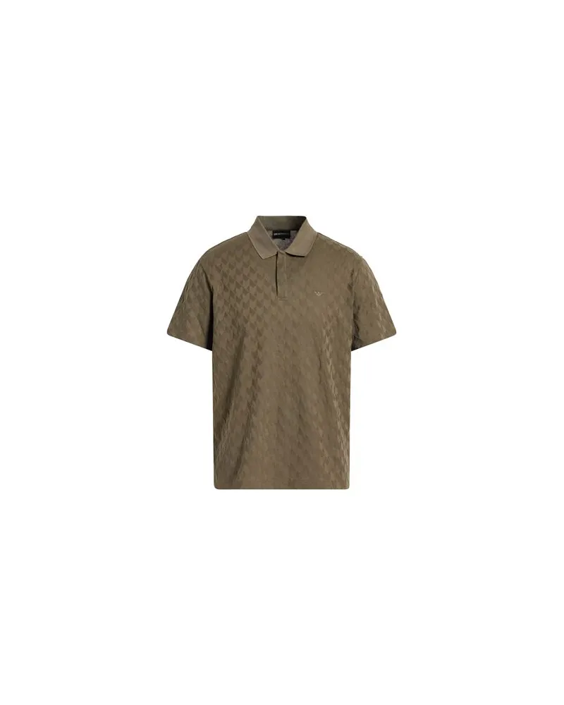 Emporio Armani TOPS - Poloshirtsauf YOOX.COM Khaki