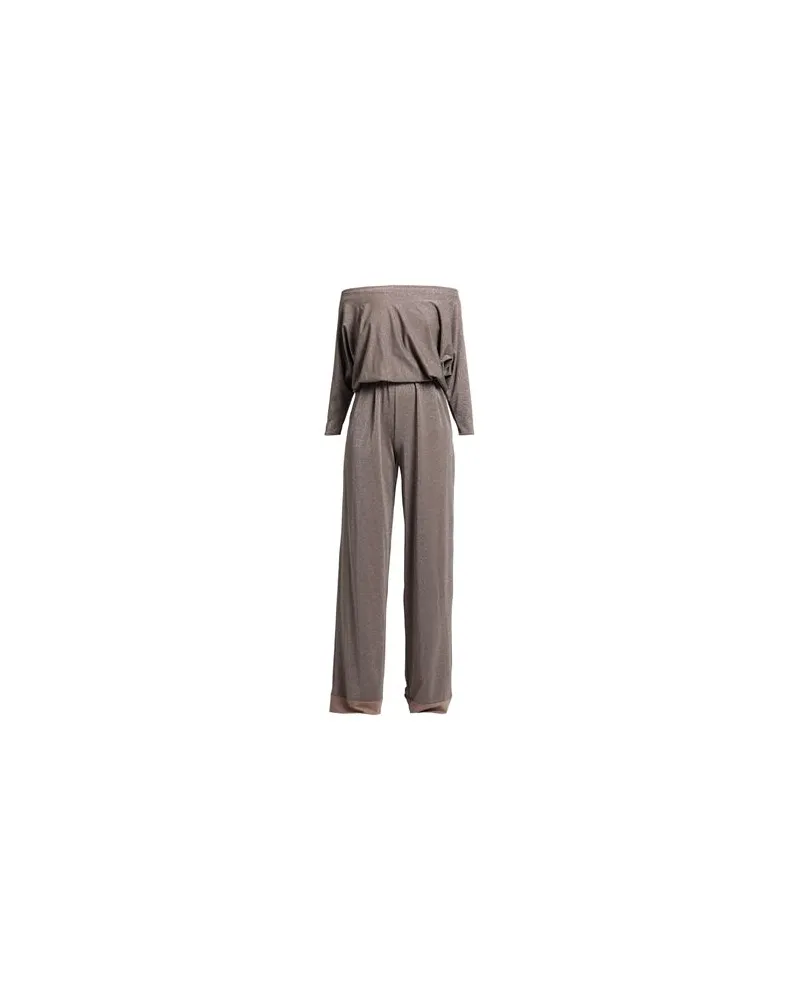 Chiara Boni OVERALLS - Jumpsuitsauf YOOX.COM Khaki