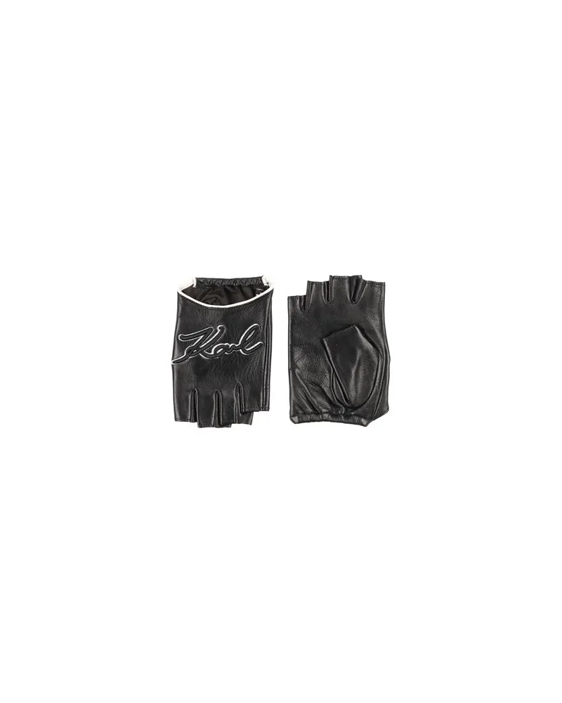 Karl Lagerfeld ACCESSOIRES - Handschuheauf YOOX.COM Schwarz