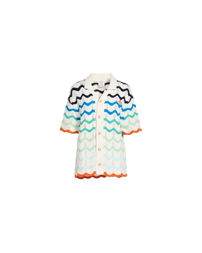 Casablanca Paris STRICKWAREN - Strickjackenauf YOOX.COM Weiß