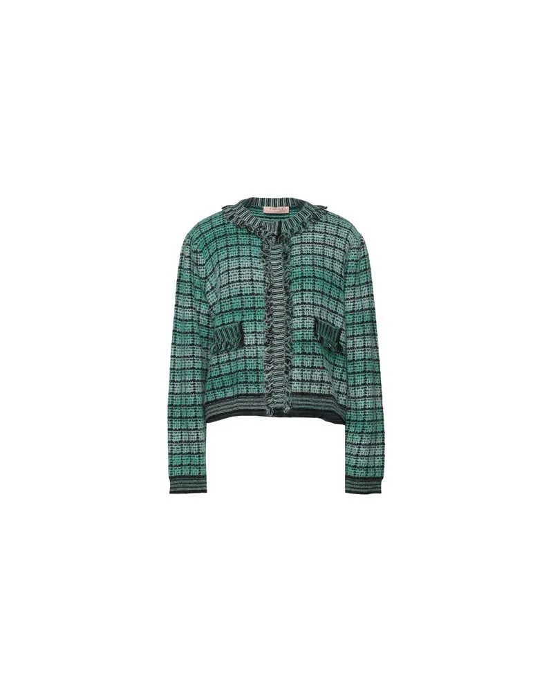 Twin-Set STRICKWAREN - Strickjackenauf YOOX.COM Grün