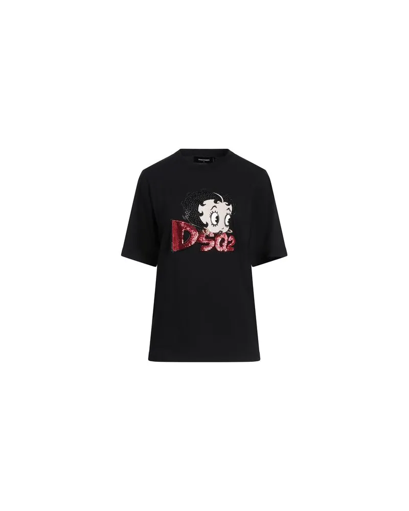 Dsquared2 TOPS - T-shirtsauf YOOX.COM Schwarz