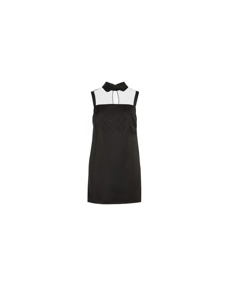 Elisabetta Franchi KLEIDER - Mini-Kleiderauf YOOX.COM Schwarz