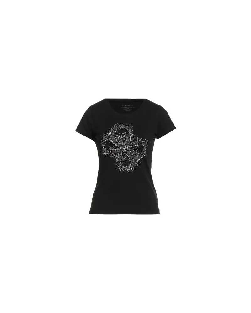 Guess TOPS - T-shirtsauf YOOX.COM Schwarz