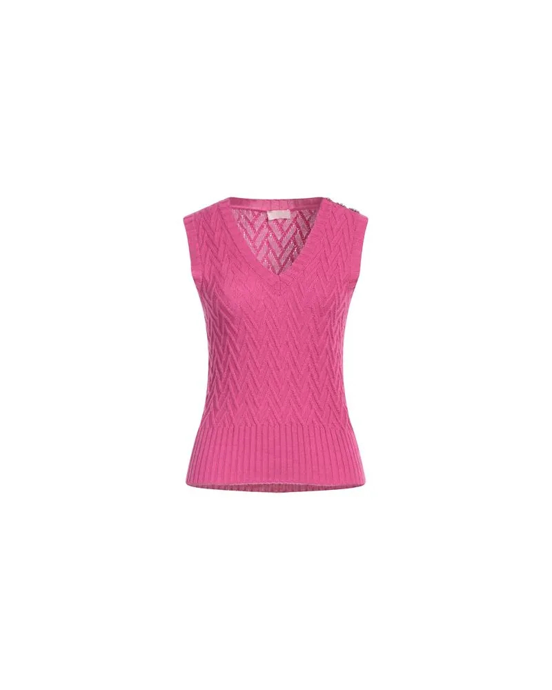 Liu Jo STRICKWAREN - Pulloverauf YOOX.COM Fuchsia