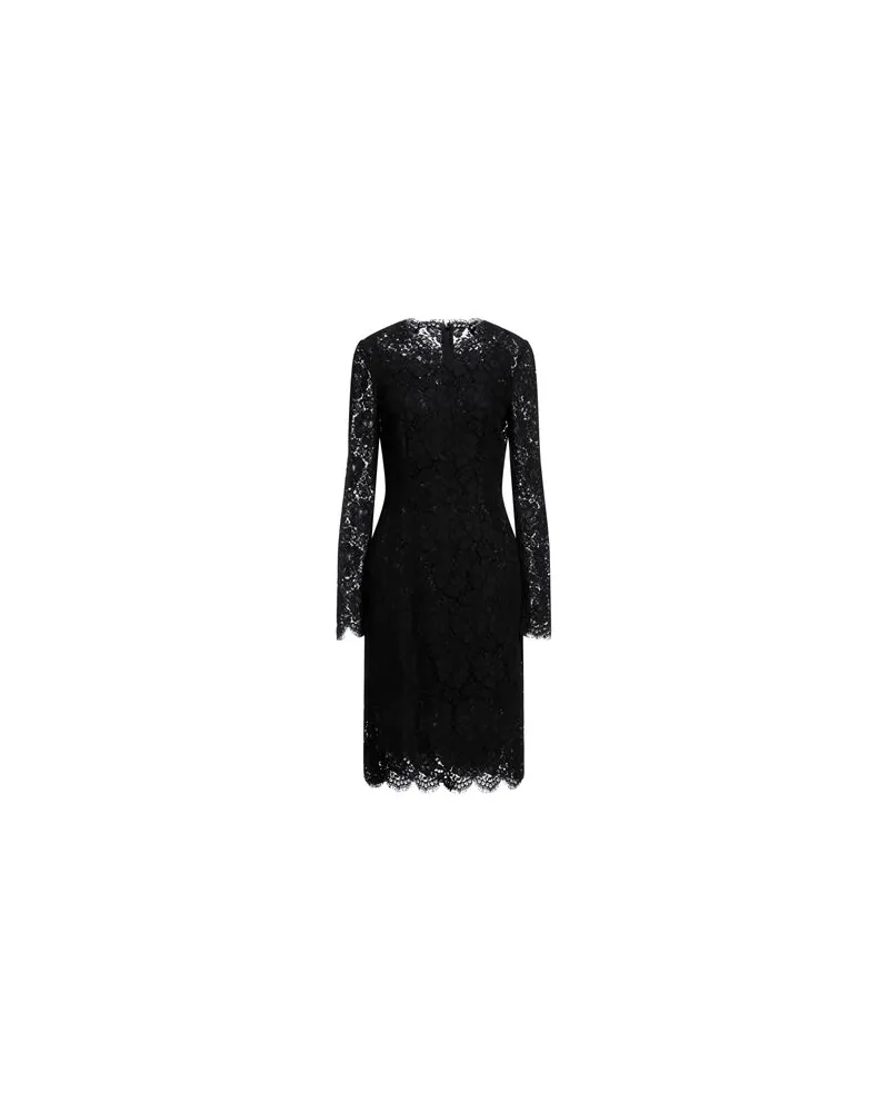 Dolce & Gabbana KLEIDER - Midi-Kleiderauf YOOX.COM Schwarz