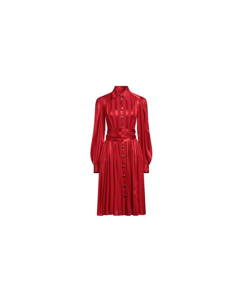 Dolce & Gabbana KLEIDER - Midi-Kleiderauf YOOX.COM Rot