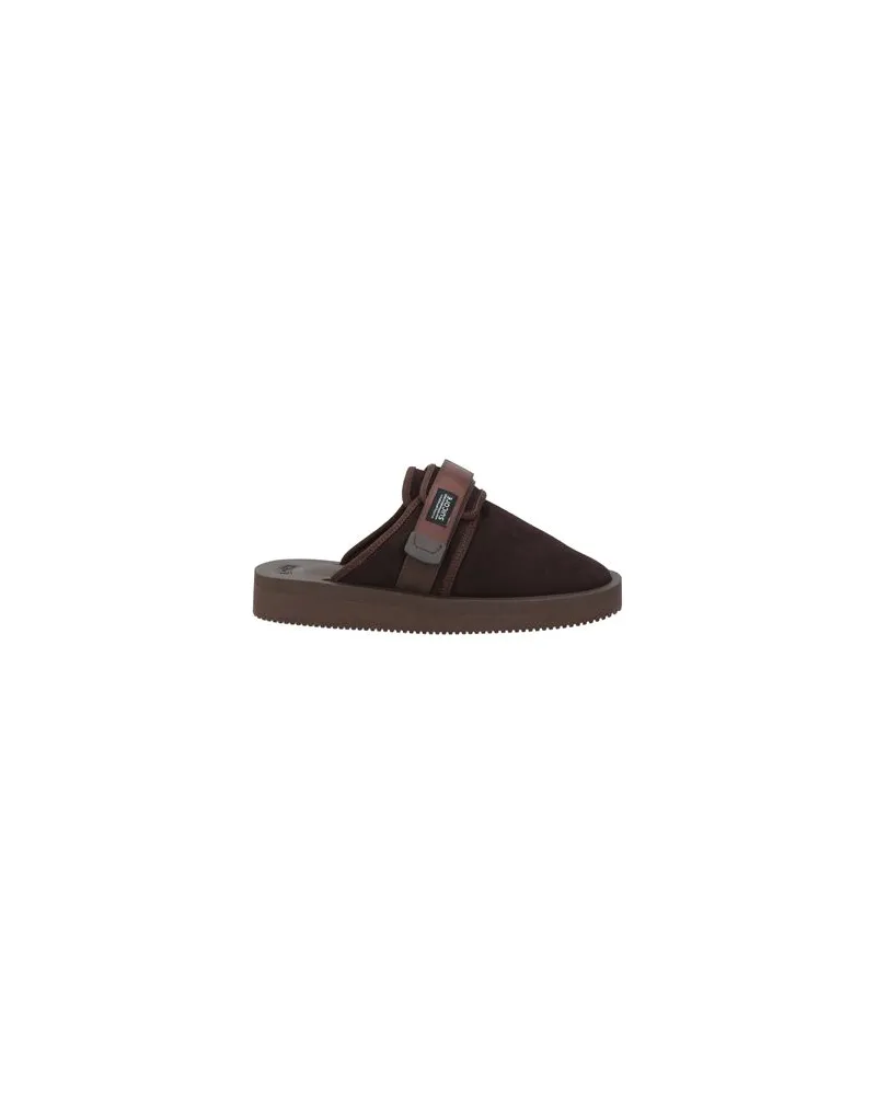 SUICOKE SCHUHE - Mules & Clogsauf YOOX.COM Dunkelbraun