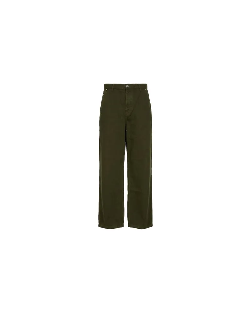 AMI Paris HOSEN & RÖCKE - Jeanshosenauf YOOX.COM Militärgrün