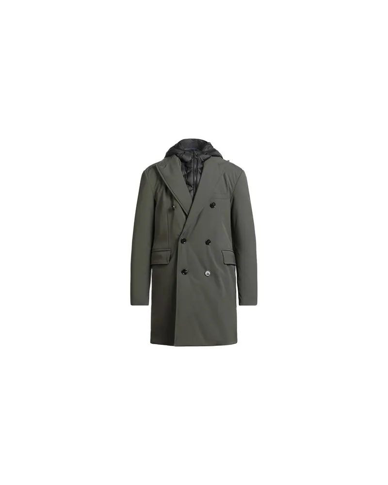 Paltò JACKEN & MÄNTEL - Mäntelauf YOOX.COM Militärgrün