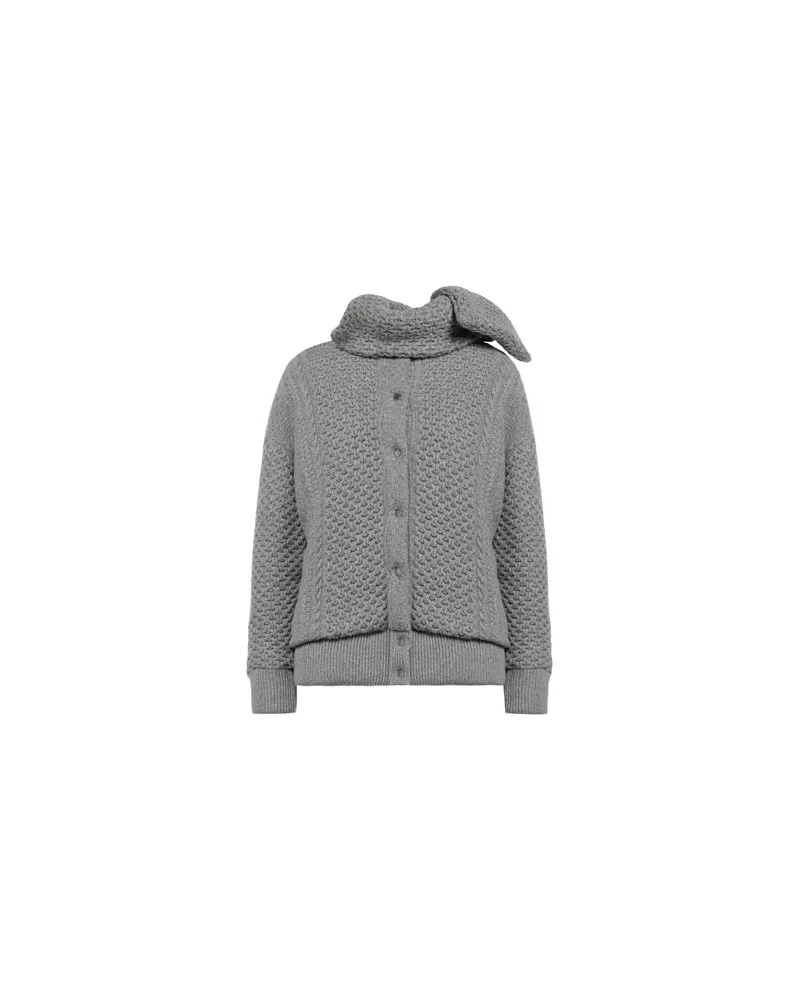Fabiana Filippi JACKEN & MÄNTEL - Pufferjacken & Daunenjackenauf YOOX.COM Grau
