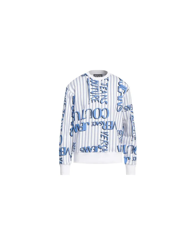 Versace Jeans TOPS - Sweatshirtsauf YOOX.COM Weiß
