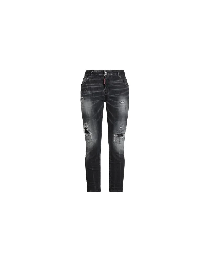 Dsquared2 HOSEN & RÖCKE - Jeanshosenauf YOOX.COM Schwarz