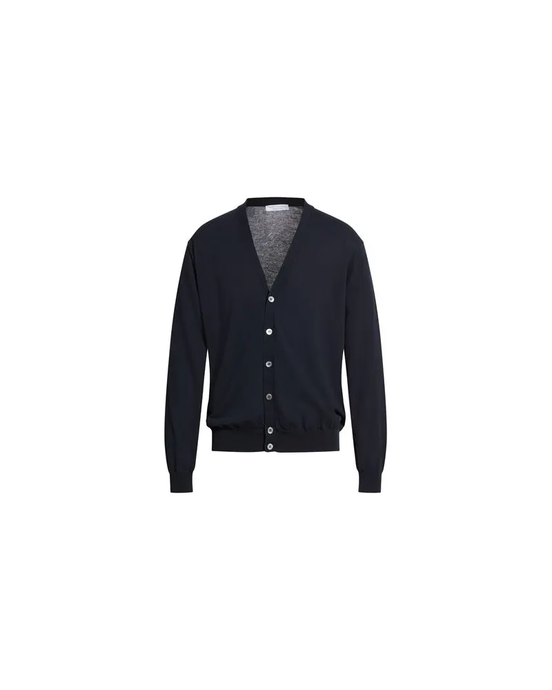 Filippo de Laurentiis STRICKWAREN - Strickjackenauf YOOX.COM Nachtblau