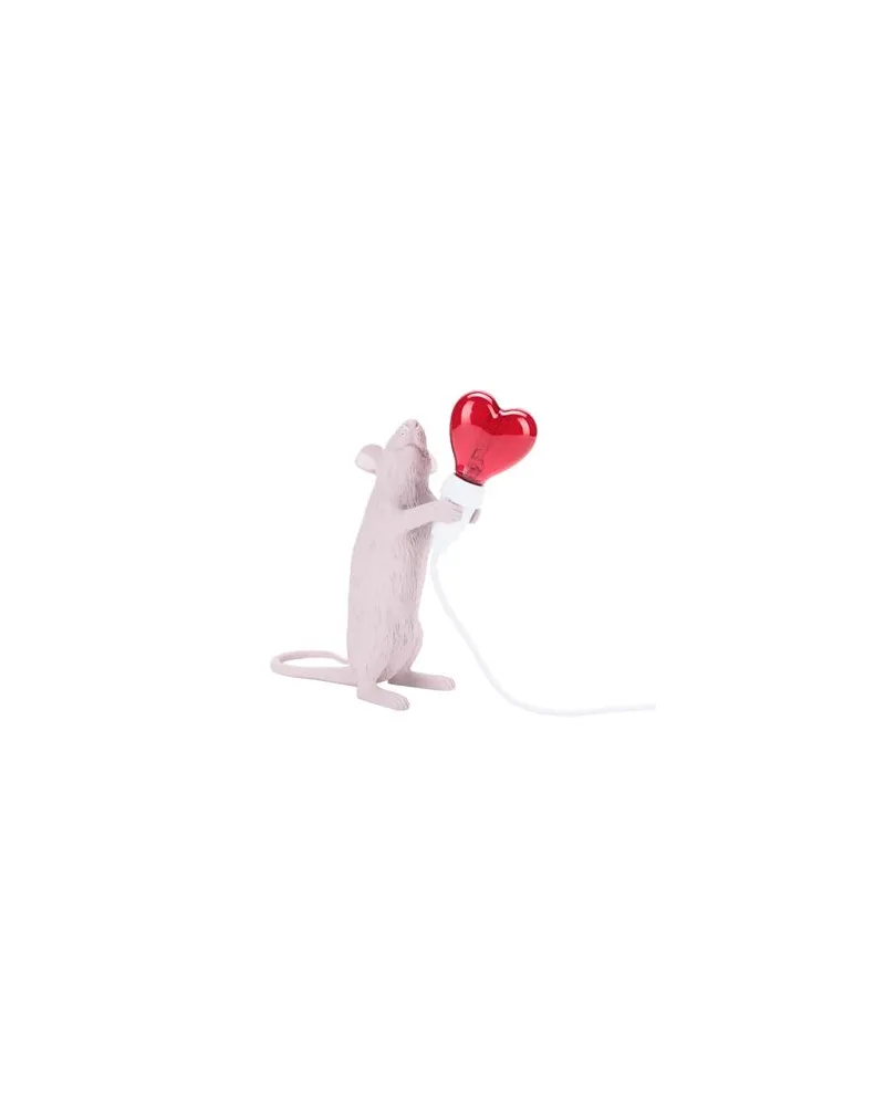 Seletti MOUSE LAMPSTEP SV USB   - BELEUCHTUNG - Tischleuchtenauf YOOX.COM Rosa