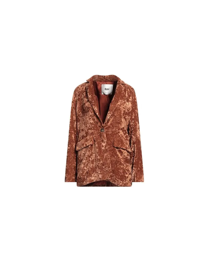 B.yu ANZÜGE und CO-ORDS - Blazersauf YOOX.COM Braun