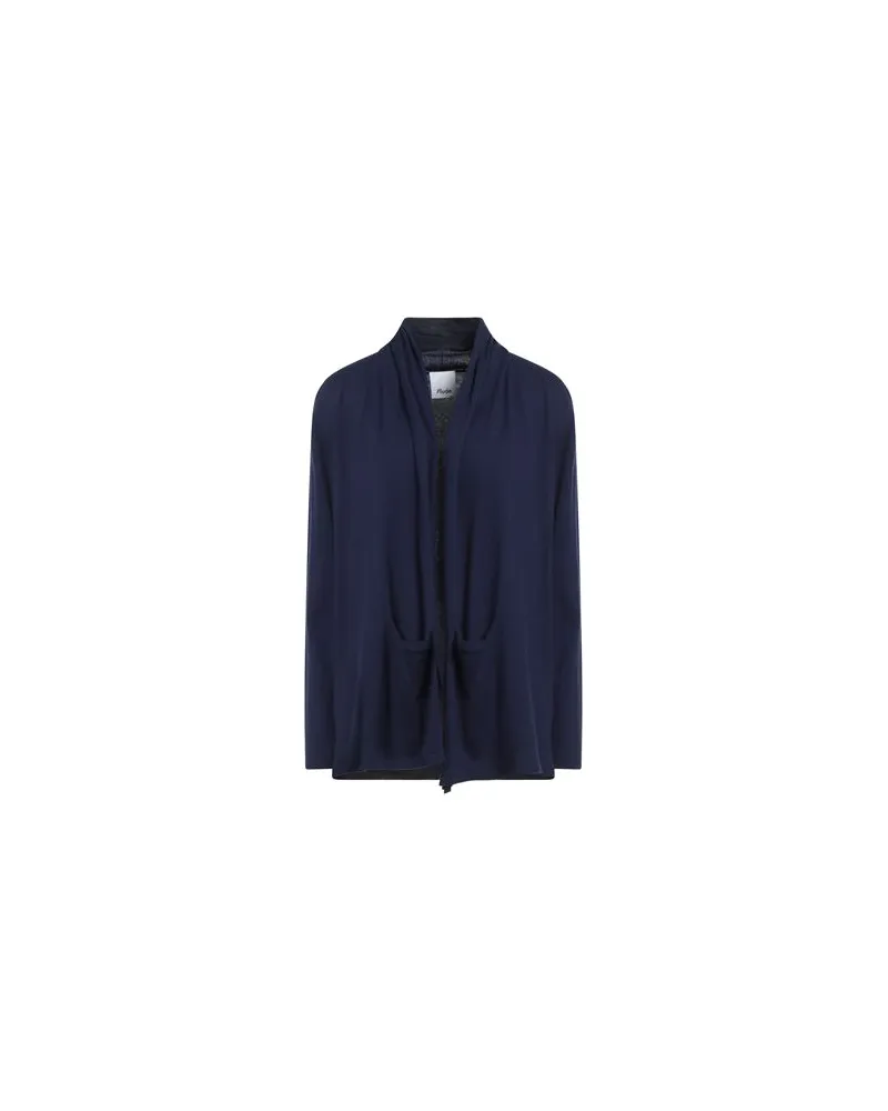 ALLUDE STRICKWAREN - Strickjackenauf YOOX.COM Marineblau