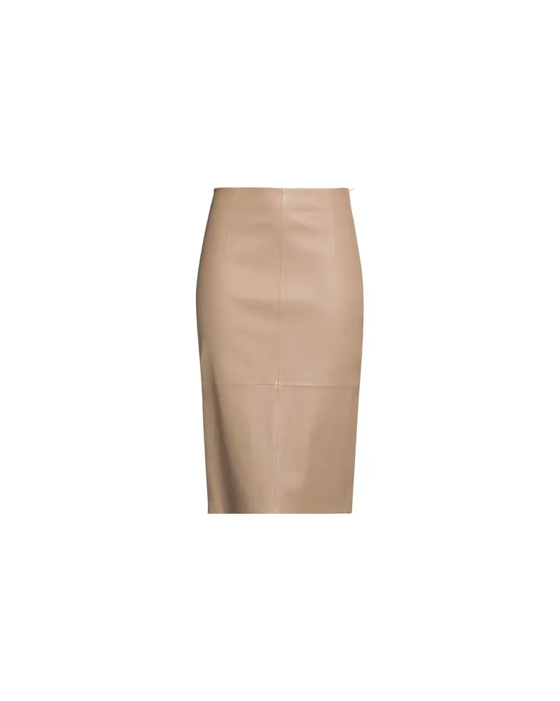 DESA HOSEN & RÖCKE - Midi-Röckeauf YOOX.COM Kamel