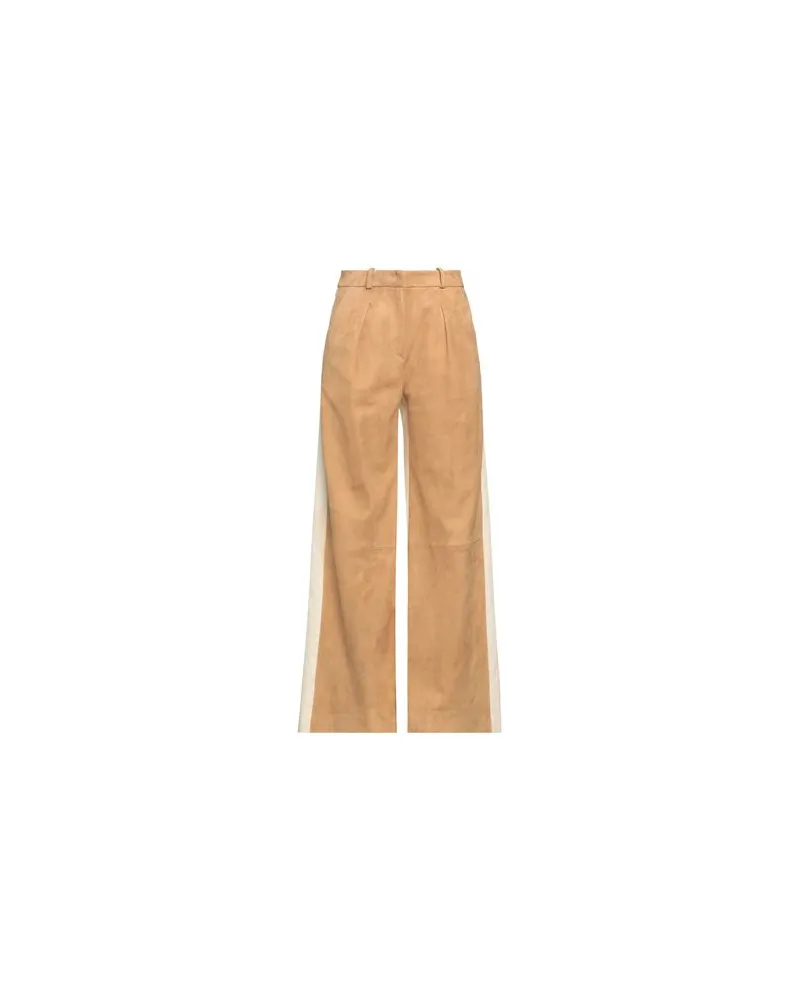 HALFBOY HOSEN & RÖCKE - Hosenauf YOOX.COM Kamel