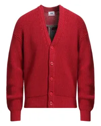 GCDS Strickjacke Rot