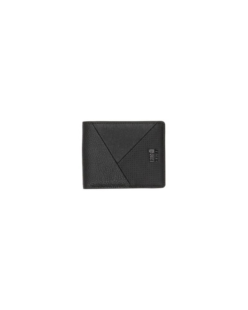 Roberto Cavalli Kleinlederwaren - Brieftaschenauf YOOX.COM Schwarz