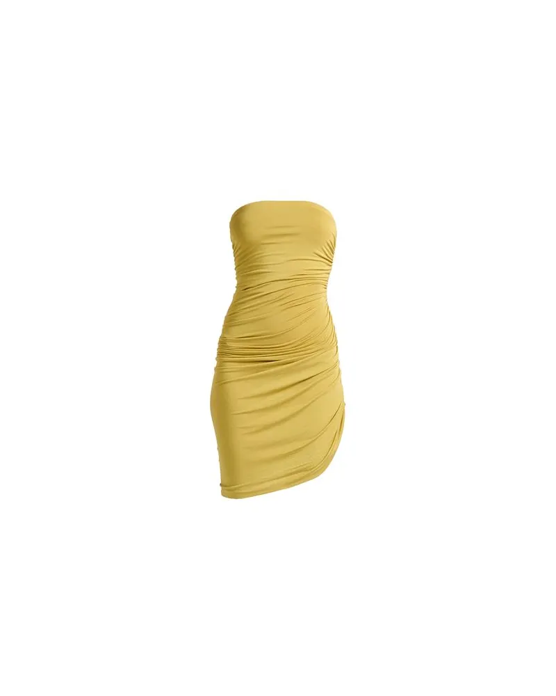 Norma Kamali KLEIDER - Mini-Kleiderauf YOOX.COM Senf