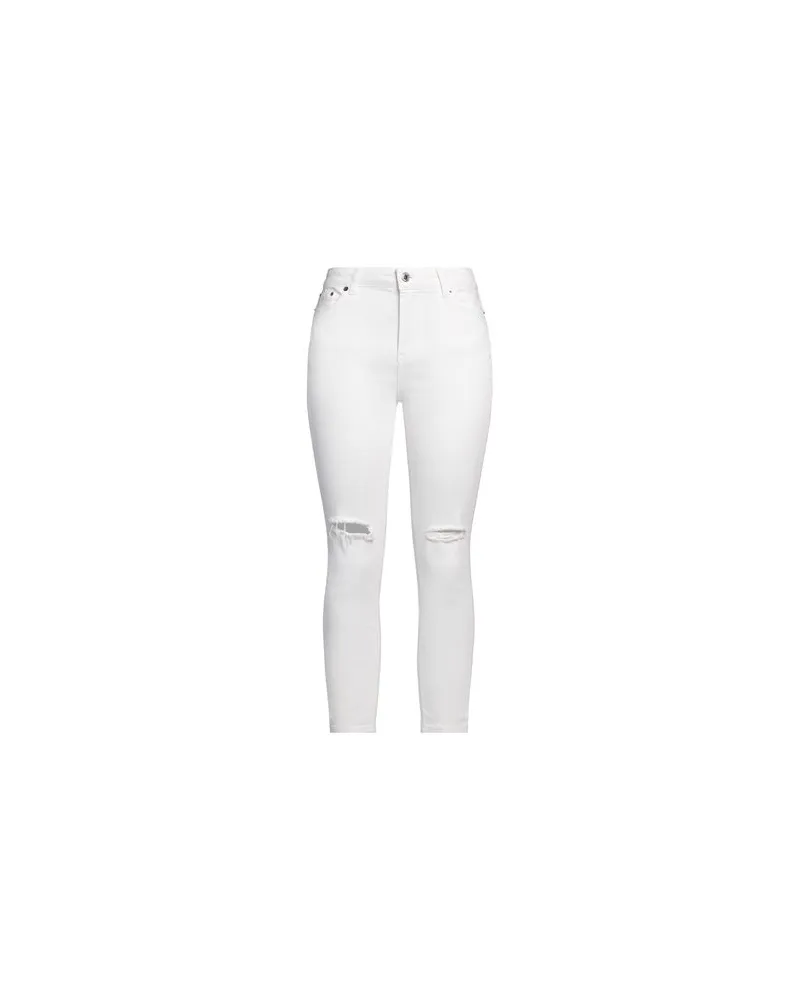 Aglini HOSEN & RÖCKE - Jeanshosenauf YOOX.COM Weiß