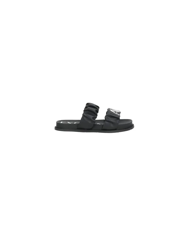 Armani Exchange SCHUHE - Sandalenauf YOOX.COM Schwarz