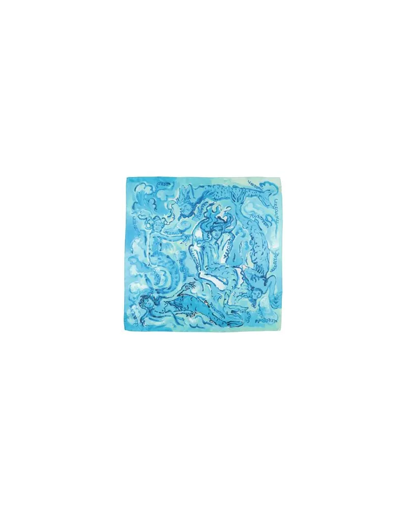 Marni X FLAMINIA VERONESI - ACCESSOIRES - Schalsauf YOOX.COM Azurblau