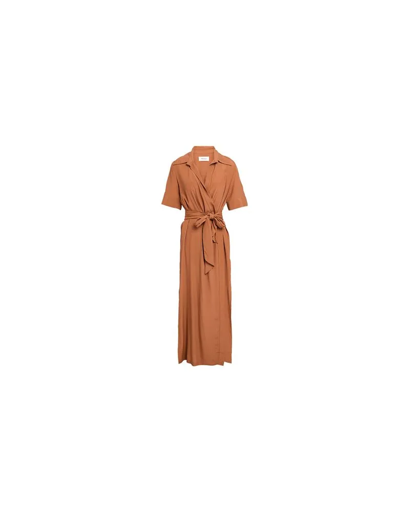 ottod’Ame KLEIDER - Maxi-Kleiderauf YOOX.COM Braun