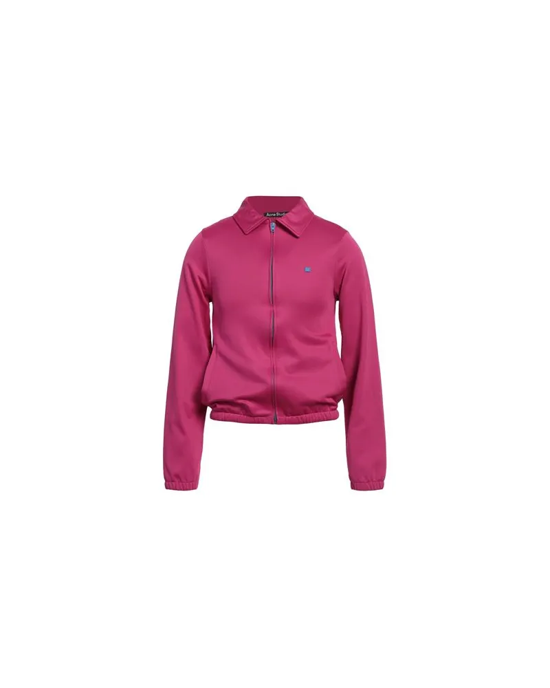 Acne Studios TOPS - Sweatshirtsauf YOOX.COM Magenta