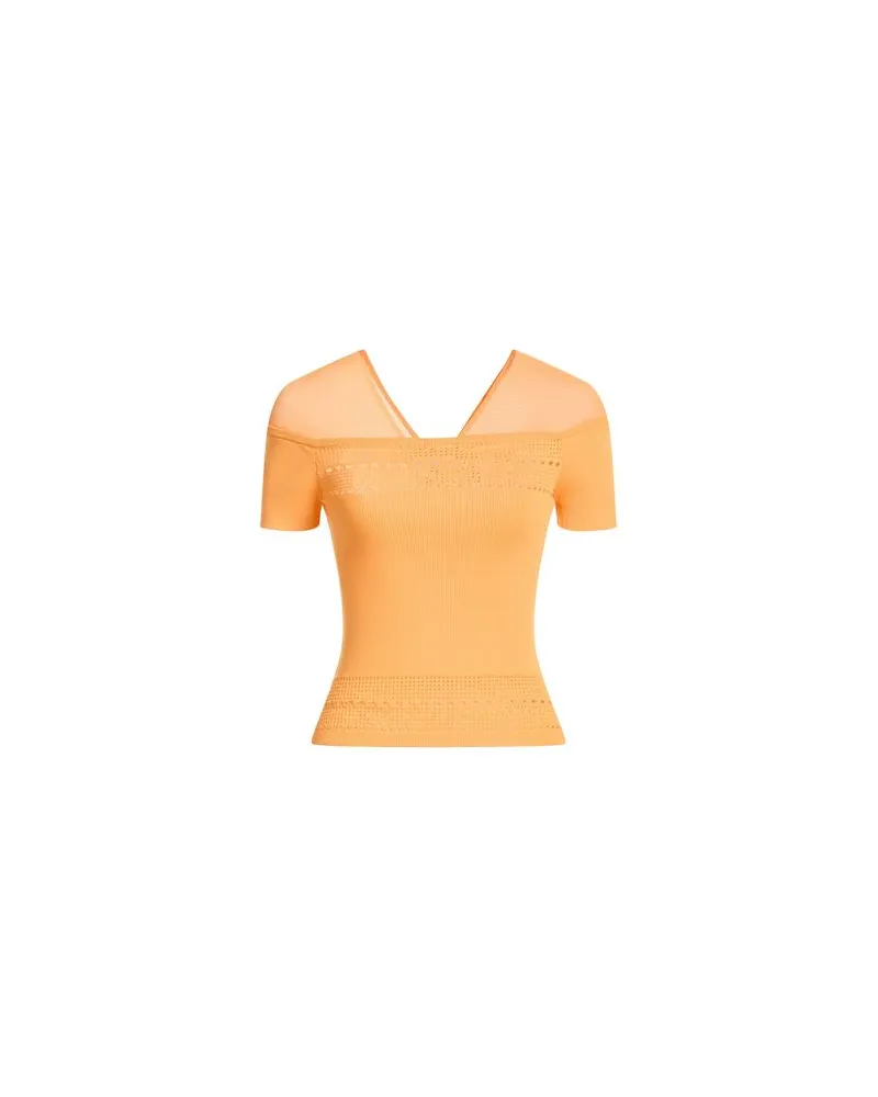 Patrizia Pepe STRICKWAREN - Pulloverauf YOOX.COM Orange