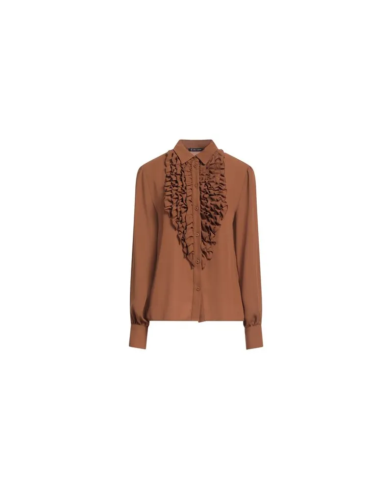 CRISTINAEFFE TOPS - Hemdenauf YOOX.COM Braun