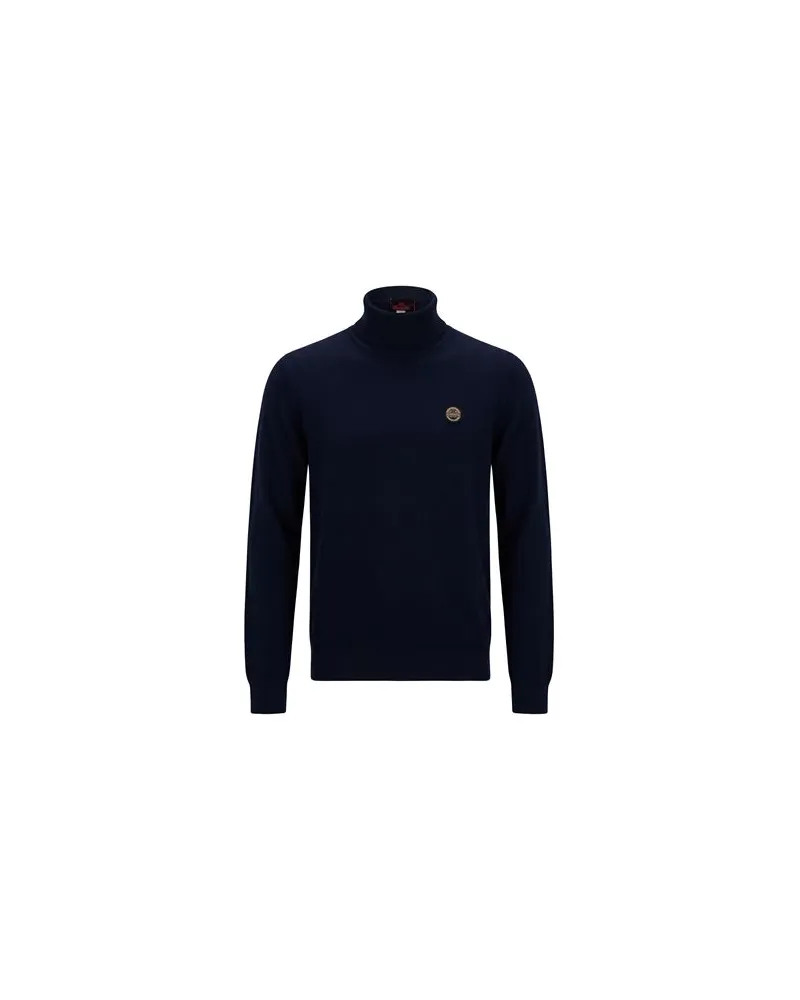 Museum  STRICKWAREN - Rollkragenpulloverauf YOOX.COM Marineblau